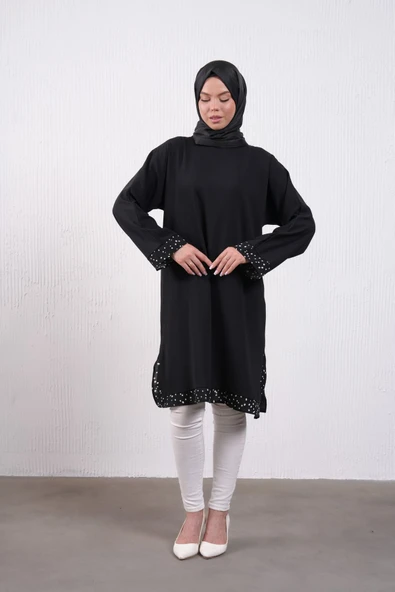 Filizzade Garnili Salaş Günlük Ve Özel Günler İçin Tunik - Resim 8