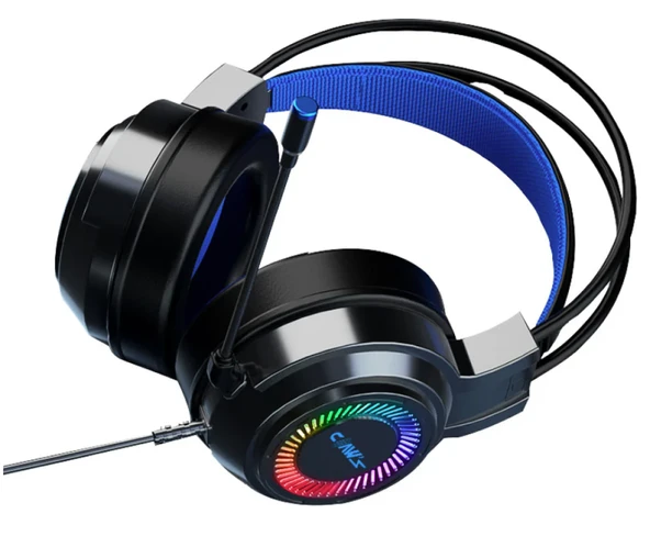 Claw's Noiseee V1 Rgb Spectrum 7.1 Surround Ses - Ai ile Gürültü Engelleyen Mikrofon - USB Örgü Kablolu Gaming Oyuncu Kulaklığı - Siyah - 5