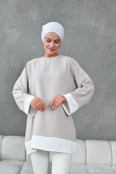 TUNCAY garnili tunik - Resim 2