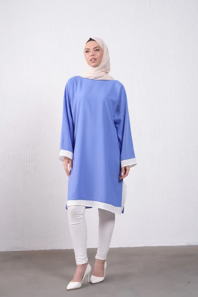 Filizzade Garnili Salaş Günlük Ve Özel Günler İçin Tunik - Resim 12