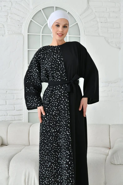 Fzd filizzade ELBİSE siyah - Resim 5