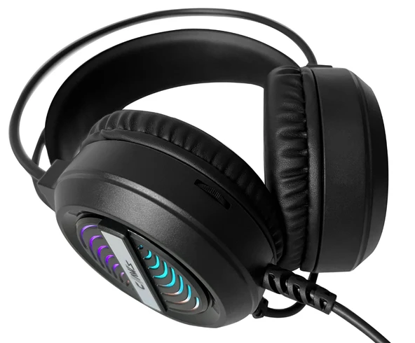 Claw's Fusion 7.1 Surround 50MM Sürücülü USB Rgb Ergonomik Gaming Oyuncu Kulaklığı - Siyah - 5