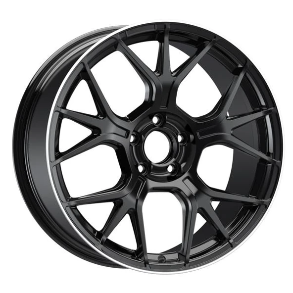 EMR-S1047-02 9.5x19" -5x112 ET45 66.6 Black Lip Diamond Jant (4 Adet) ürün görseli