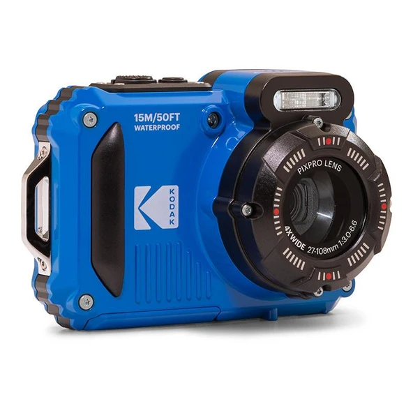 Kodak Pixpro WPZ2/4x Su Altı Fotoğraf Makinesi + 16GBSD + 2.LİTYUM PİL - 1