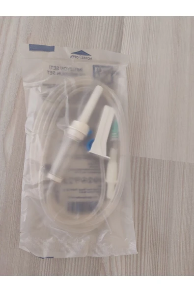 BERİKA Serum Seti Yeşil Uçlu 21 G Luer Lock 25 Adet