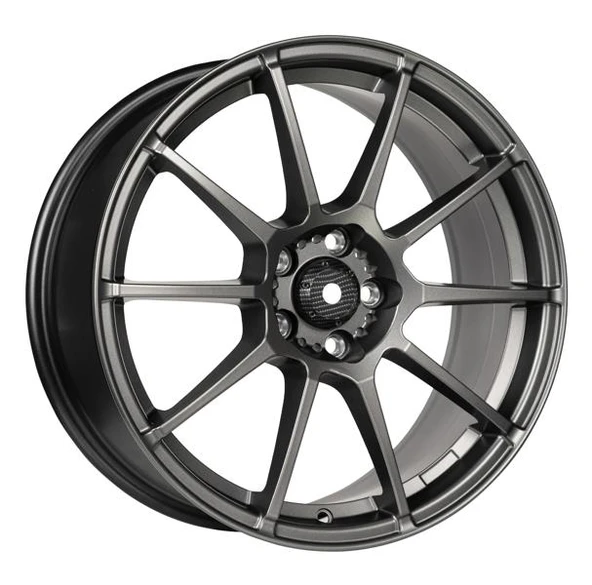 EMR-S1042-172 8.0x18" -5x100 ET35 67.1 Matt Gun Metal Jant (4 Adet) ürün görseli