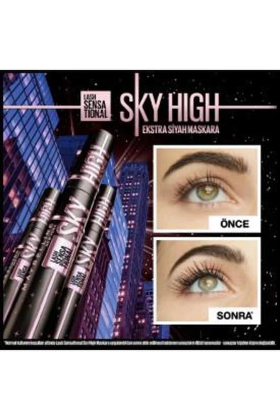 Lash Sensational Sky High Cosmic Black Maskara - 2