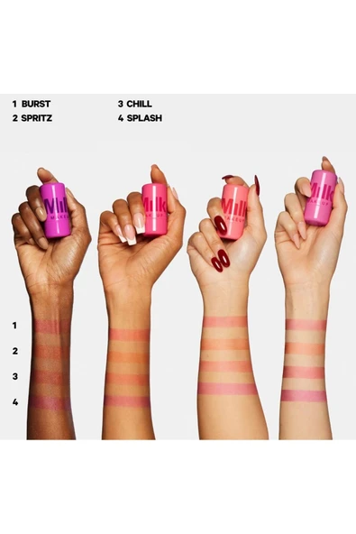 Cooling Water Jelly Tint Dudak Ve Yanak Renklendirici SPRITZ Pinkestcosmetics - 2