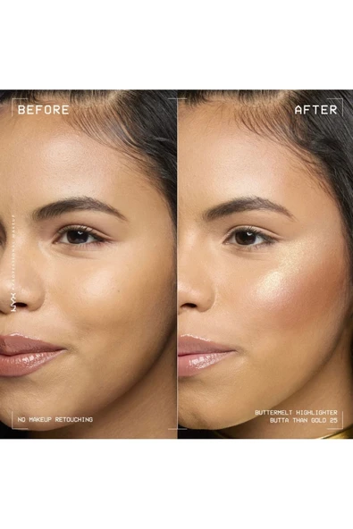 PROFESSİONAL MAKEUP Buttermelt Highlighter Kremsi Pudra Aydınlatıcı - 25 Butta Than gold Allık - 4