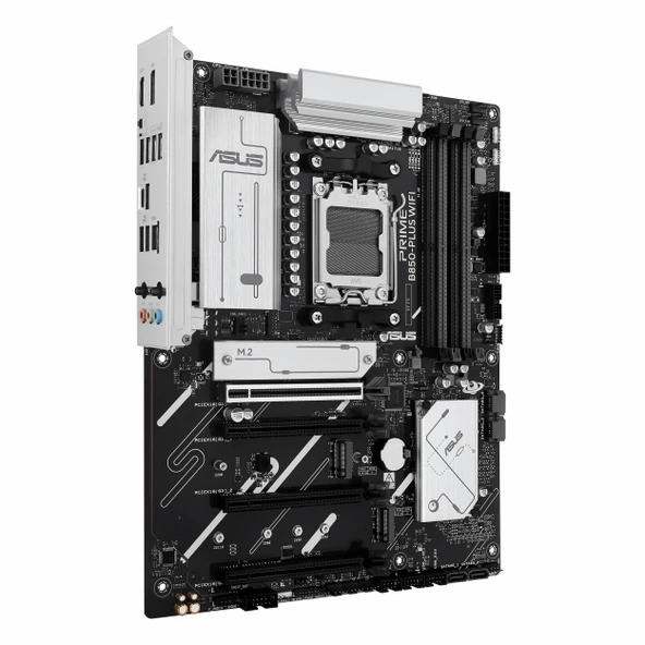 Asus Prime B850-Plus WiFi DDR5 (8000MHz)OC M.2 HDMI/DP/USB-C PCIe 5.0 AM5 ATX Anakart - Resim 3