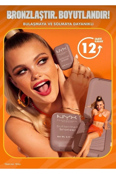 Professional Makeup Buttermelt Bronzer -02 Allık - 3