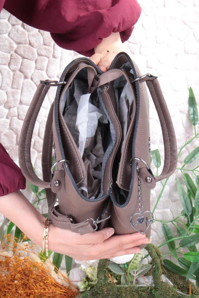 Fort 326842 Bağdagül El Ve Omuz Çantası Kadın Çanta - Resim 10