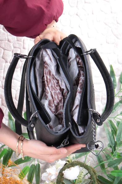 Fort 326842 Bağdagül El Ve Omuz Çantası Kadın Çanta - Resim 5