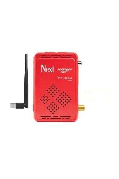 Next Kanky Mini Hd Gold Digital Uydu Alıcısı Wifi Antenli