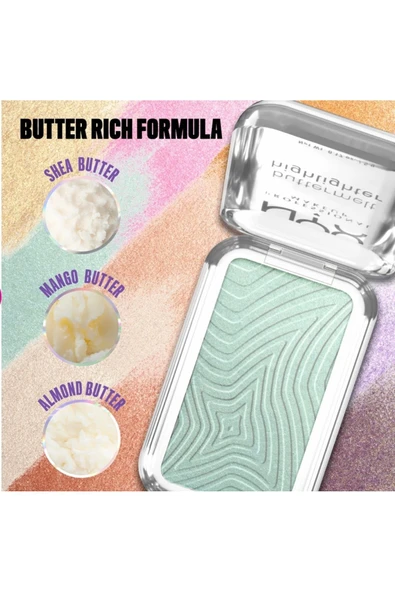 PROFESSİONAL MAKEUP Buttermelt Highlighter Kremsi Pudra Aydınlatıcı -20 Butta Mınt allık - 4