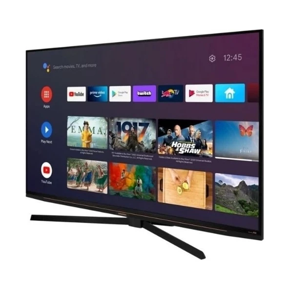 Grundig Atlanta 55 GGU 8965 BE 55'' 139 Ekran Uydu Alıcılı 4K Ultra HD Android TV - Resim 3