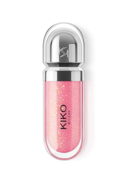 KikıMilano26 Sparkling Hibiscus Pink LipGlos