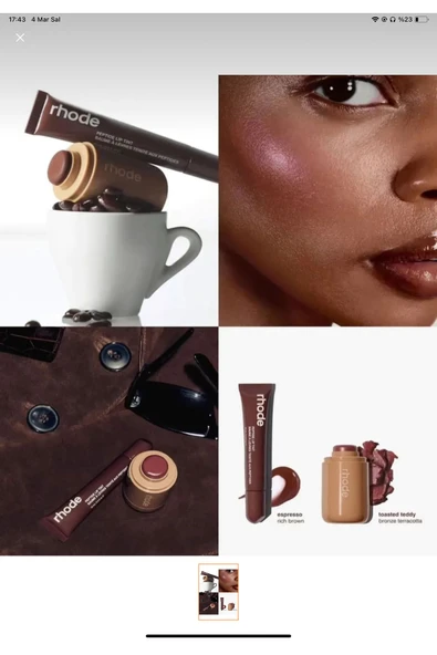 Espresso tint + toasted teddy blash ürün görseli