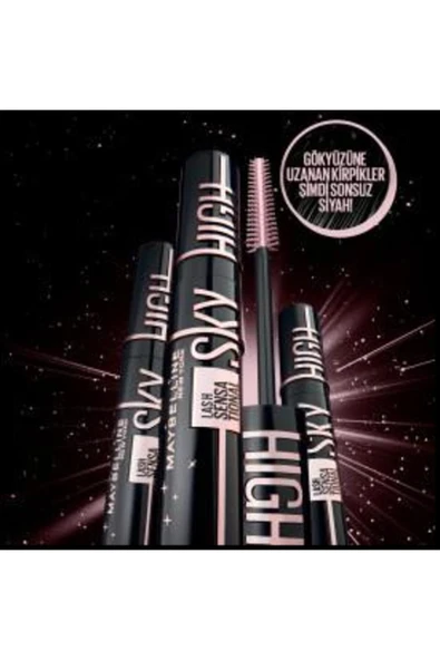 Lash Sensational Sky High Cosmic Black Maskara - 3