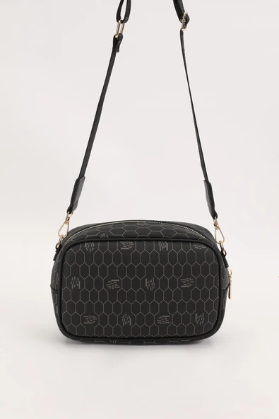 Levidor Siyah Kadın Omuz Çantası 930193 - Resim 5