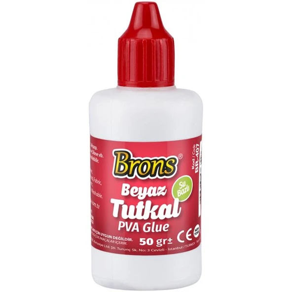 Brons Beyaz Tutkal 50 Gr