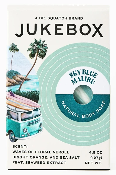 Jukebox Sky Blue Malibu Vücut Sabunu 127GR ürün görseli 1