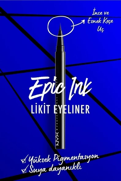 Siyah Eyeliner - Epic Ink Liner - 6