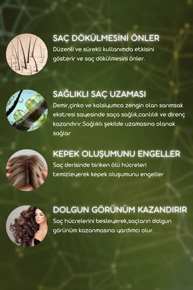 Zigavus Klasik Sarımsaklı Saç Dökülmesine Karşı Şampuan 3x250 ml - 3