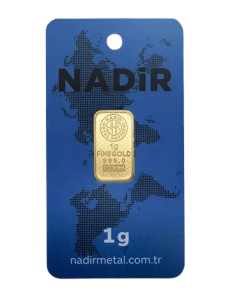 NadirGold 1 Gr Külçe Altın