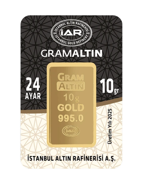 10 GRAM 24 AYAR İAR GRAMALTIN - 1