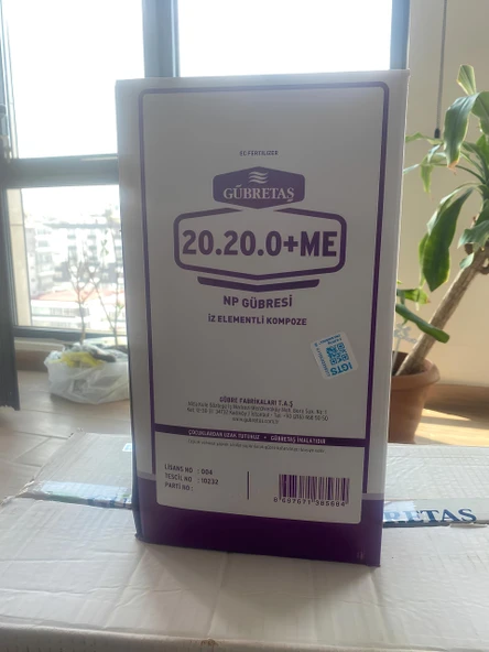 GÜBRETAŞ 20.20.0 + ME - 5 KG