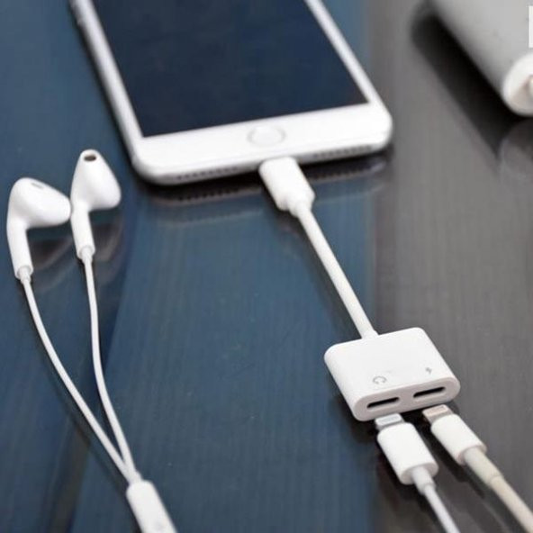 Joyroom S-M403  Iphone Lightning To Ligtning Ses Şarj Çoğaltıcı - 5