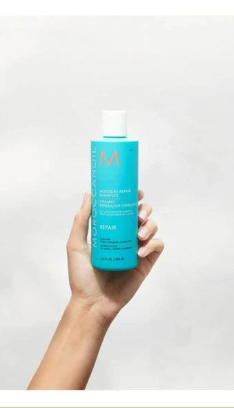 Moroccanoil Onarıcı Nem Dengesini Sağlayıcı Tüm Saç Tipleri için 250 ml Şampuan - Resim 4