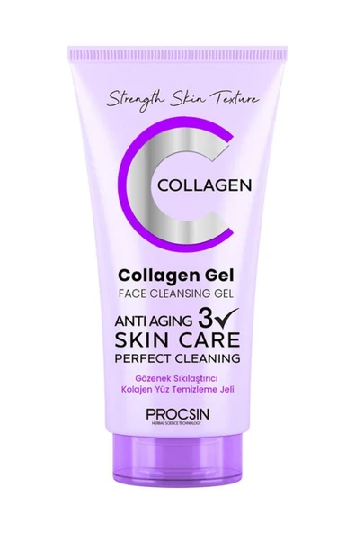 Procsin Gözenek Sıkılaştırıcı Kolajen Yüz Temizleme Jell 150 Ml ürün görseli 1