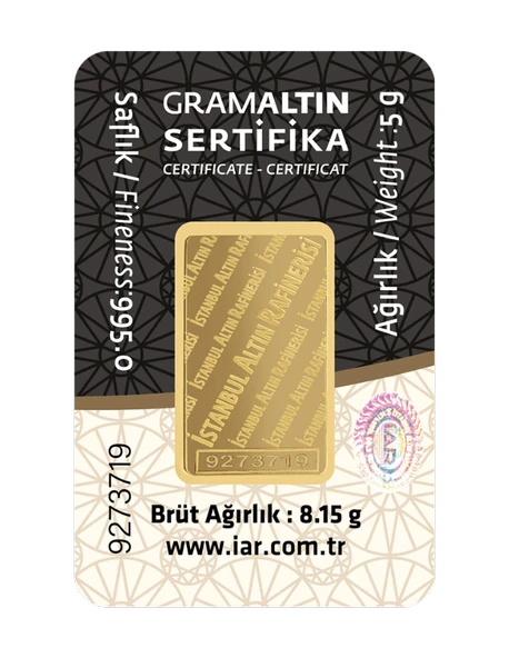 5 GRAM 24 AYAR İAR GRAMALTIN - 2