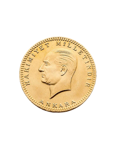 1 Adet Eski Tarihli Ata Lira