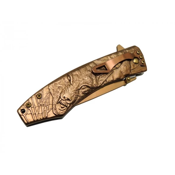 Columbia Kurt Çakı Gold - Resim 2