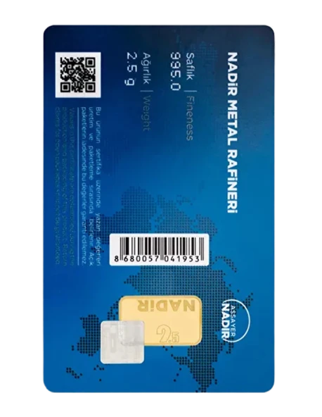 NadirGold 2‚5 Gr Külçe Altın - 2
