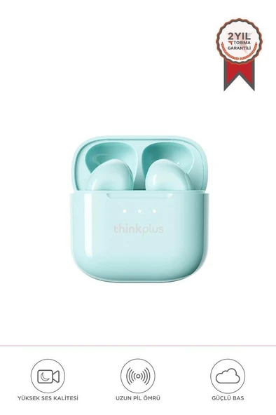 Lenovo Thinkplus Lp23 Yeşil Bluetooth BT 5.4 Kablosuz Kulaklık ürün görseli