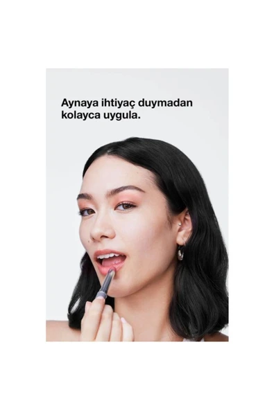 Clinique Almost Lipstick Ruj Pink Honey - Resim 7