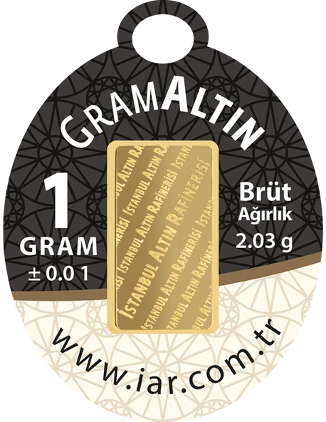 1 GRAM 24 AYAR İAR GRAMALTIN - 2
