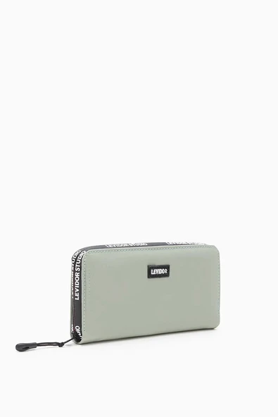 Levidor Mint Yeşili Tekstil Kadın Cüzdan 920004 - 2