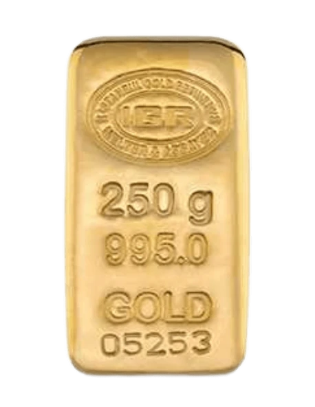 250 GRAM 24 AYAR KÜLÇE ALTIN ürün görseli 1