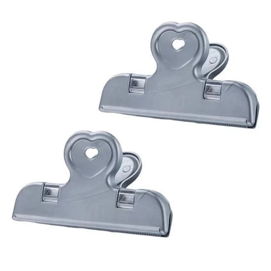 2li Pratik Torba Paket Ve Poşet Kapatıcı Kilitli Klips Mandal ürün görseli 1