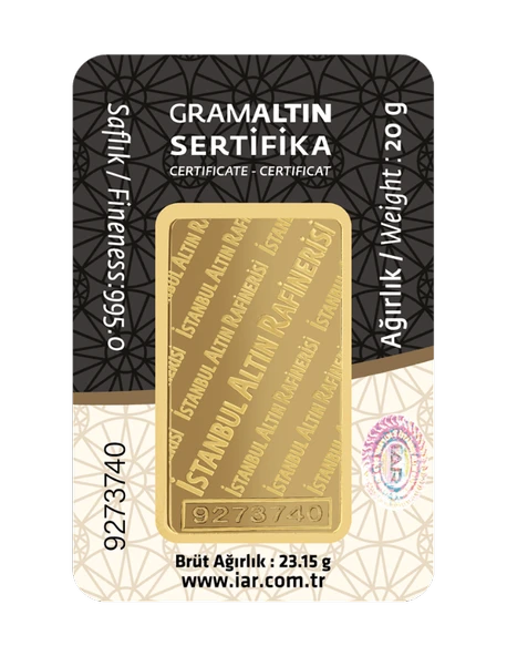 20 GRAM 24 AYAR İAR GRAMALTIN - 2