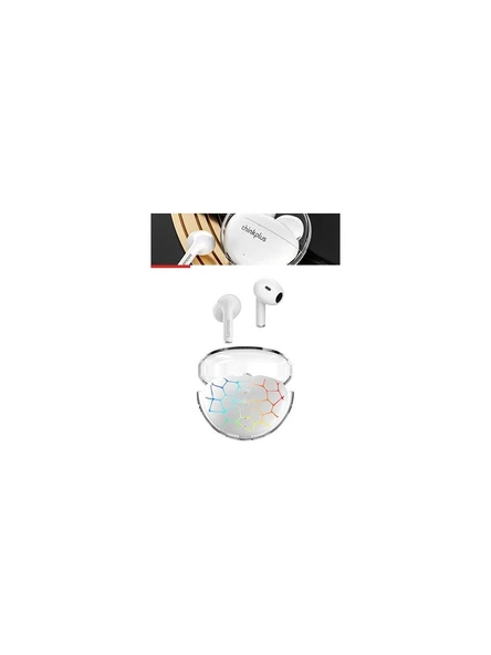 Lenovo LP80 Pro Rgb Kablosuz Bluetooth Kulaklık Beyaz ürün görseli