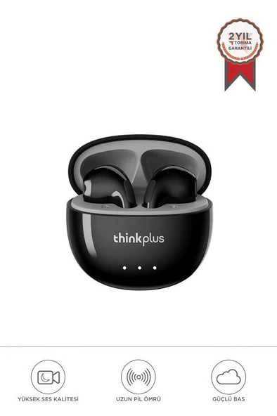Lenovo Thinkplus Lp2 Pro Siyah Tws Bluetooth V5.4 Stereo Kulakiçi Bluetooth Kulaklık ürün görseli