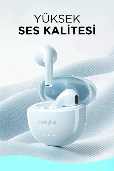 Lenovo Thinkplus Lp2 Pro Beyaz Tws  Bluetooth V5.4 Stereo Kulakiçi Bluetooth Kulaklık - Resim 2