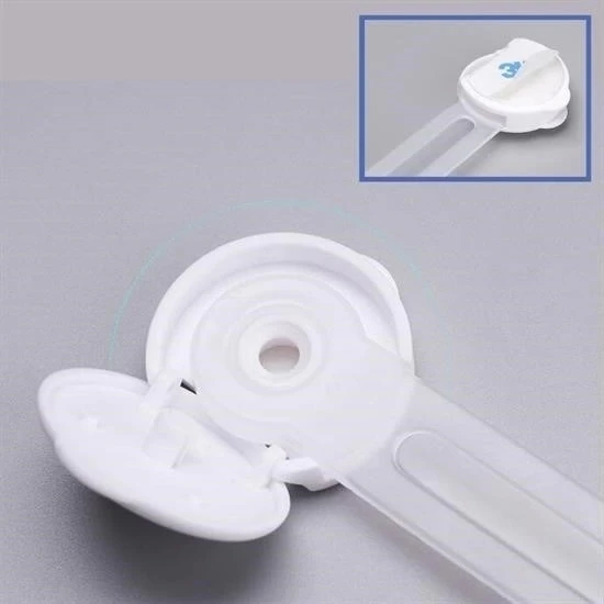 Bebek ve Çocuklar İçin Dolap Çekmece Emniyet Güvenlik Kilidi - Resim 4