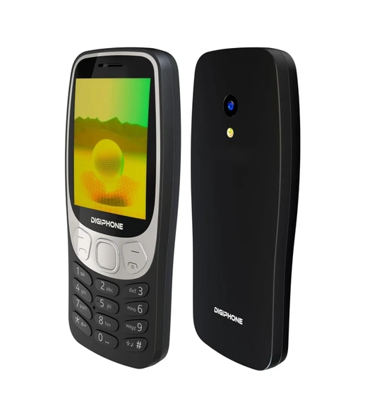 Digiphone S320 Tuşlu Cep Telefonu (Distribütör Garantili) Siyah - 1